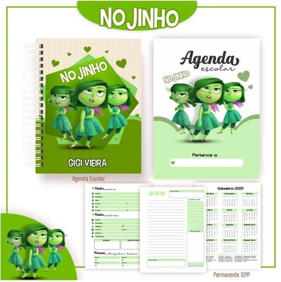 Caderno ou Agenda Personalizada