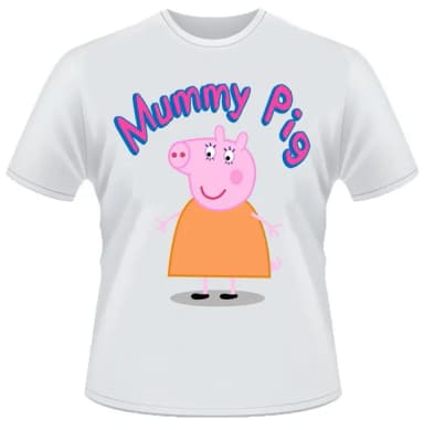 Camiseta Mamãe Pig