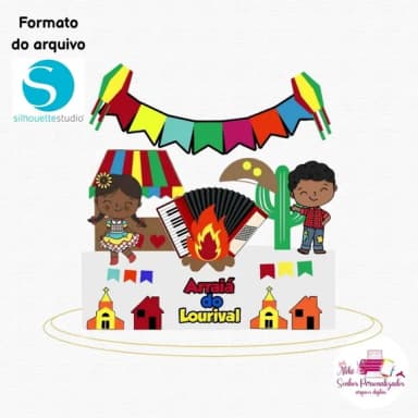 Arquivo Digital - Topo de Bolo Arraiá