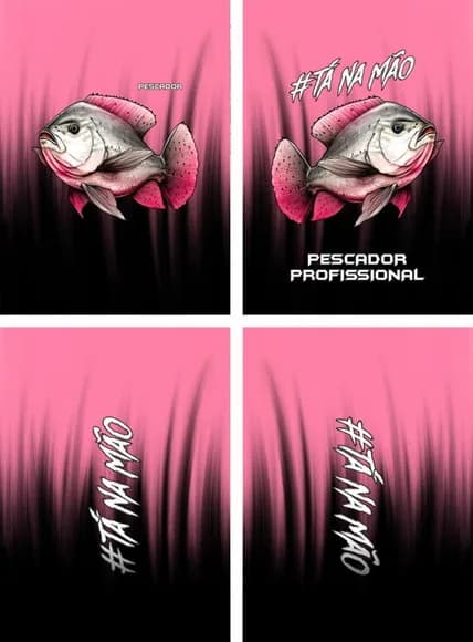 Arte Vetor Camisa Pesca-mod-0104