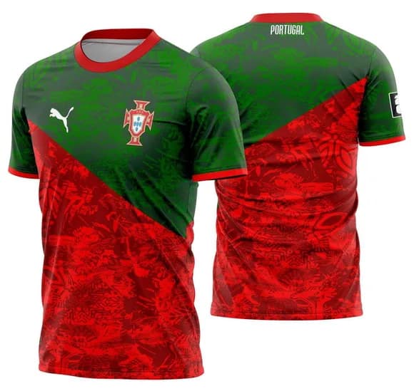 Arte Vetor Camisa Portugal Concept 2026