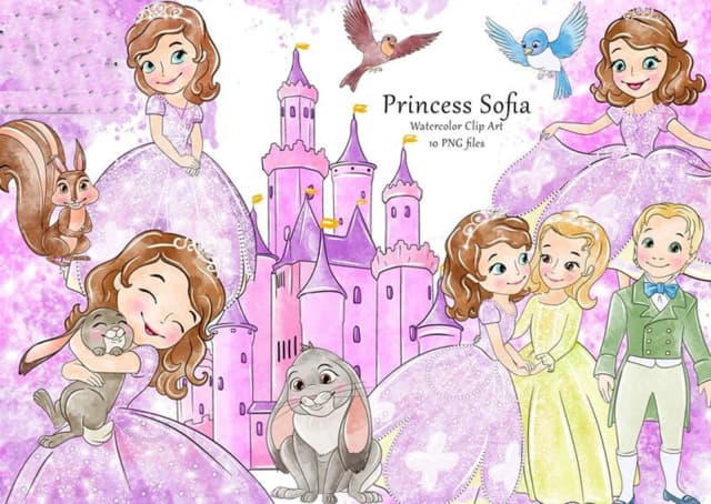 KIT DIGITAL PRINCESA SOFIA 01