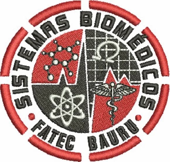 Matriz de Bordado Sistemas Biomédicos Fatec Bauru