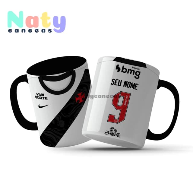 Caneca Personalizada Camisa Vasco 2026
