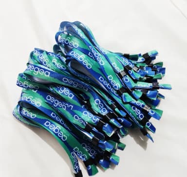 Pulseiras Personalizadas de Tecido Festas e Eventos !