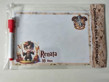 Lousa Magica Infantil Personalizada Harry Potter