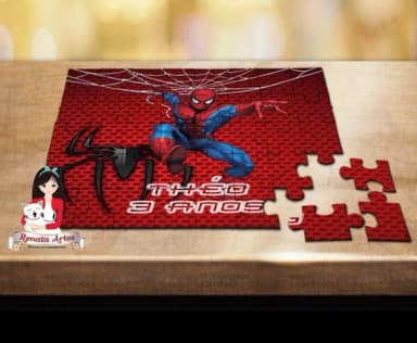 Quebra Cabeça Personalizado Homem Aranha 2