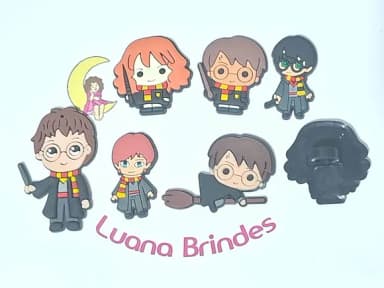 Ponteira P/lápis Harry Potter Pacote com 6 Unidades