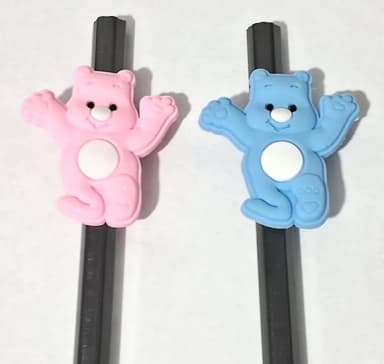 Lápis C/ponteira Ursinhos Carinhosos Rosa e Azul - 6 Unidade
