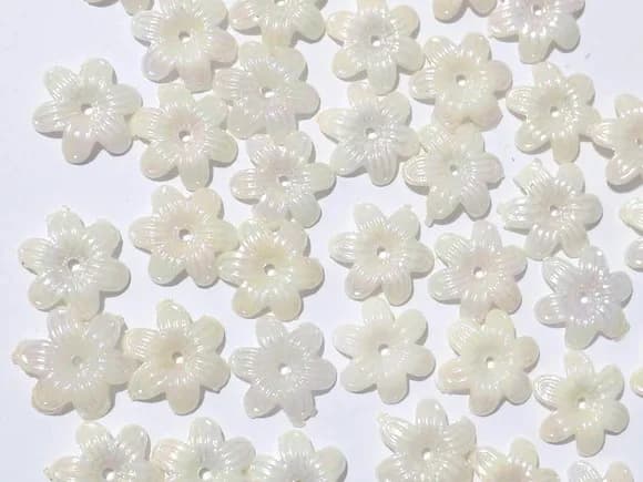 Flor Furta Cor com Furo no Meio 15mm Pacote com 100 Unidades