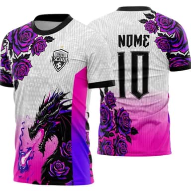 Arte Vetor Camisa Interclasse Dragão Mod-858