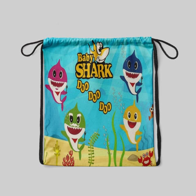 Mochilinha Saquinho Surpresa do Baby Shark