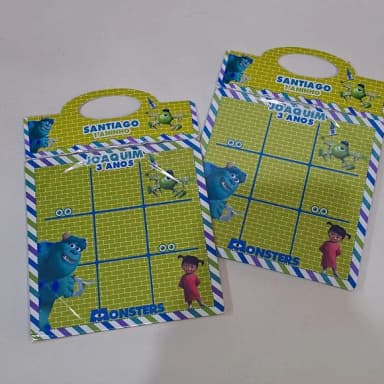 Jogo da Velha em mdf 14x14 Pig