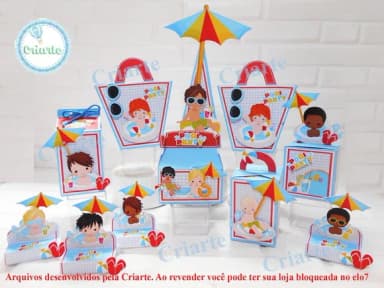 Arquivo de Corte Pool Party 31