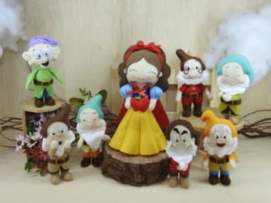 Branca de Neve e os 7 Anões de Feltro