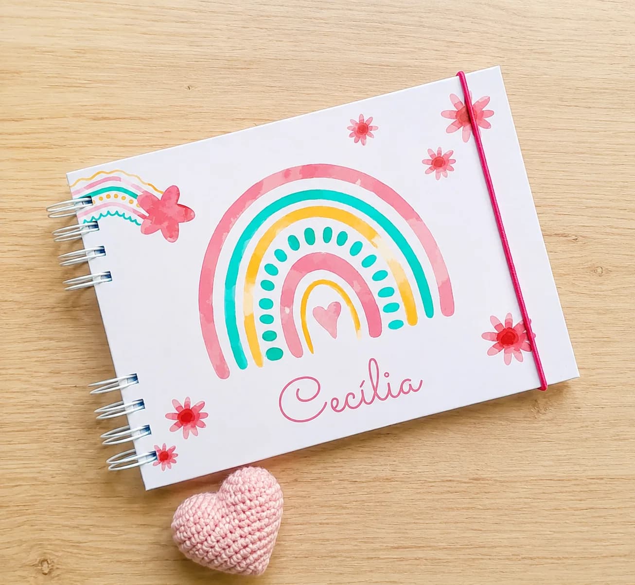 Caderno de Mensagens para Bebê