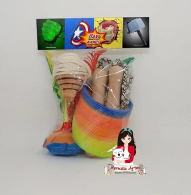 Kit Boa Infância Completo Tema os Vingadores