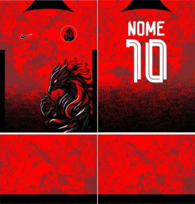 Arte Vetor Camisa Interclasse Fenix 395