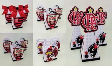 Kit 30 Lembrancinhas Flamengo