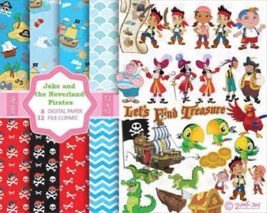 Kit Digital Jake e os Piratas 01
