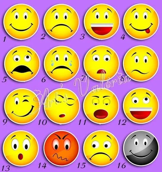 Adesivos Emotions p/ Festas
