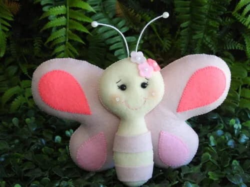 Borboleta em Feltro