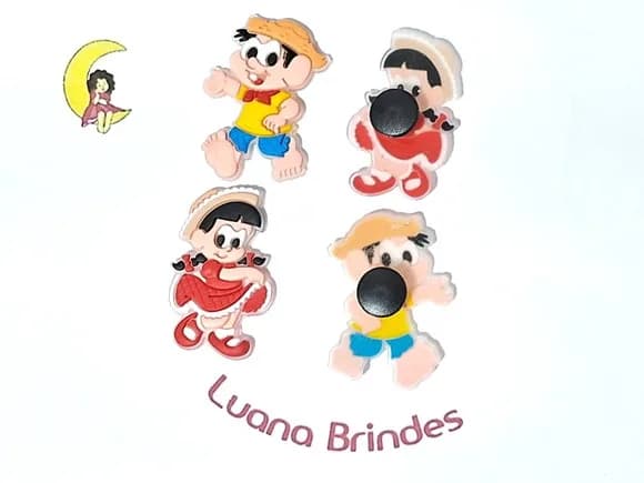 Adaptador P/crocs Chico e Rosinha Pacote com 6 Unidade