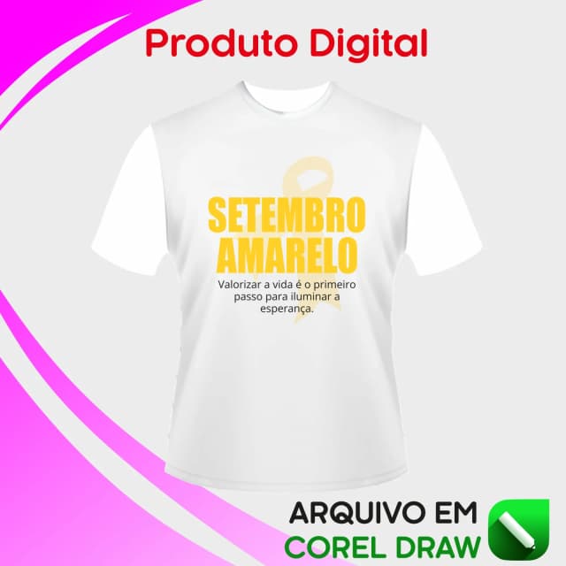ARTE DIGITAL — SETEMBRO AMARELO