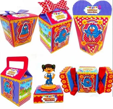 Kit 30 Lembrancinhas Galinha Pintadinha