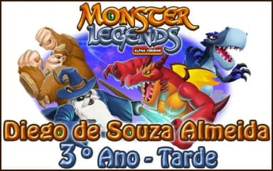 Etiquetas Escolar Monster Legends