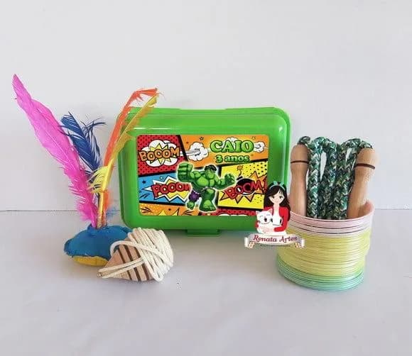 Maleta Baú Boa Infância Hulk