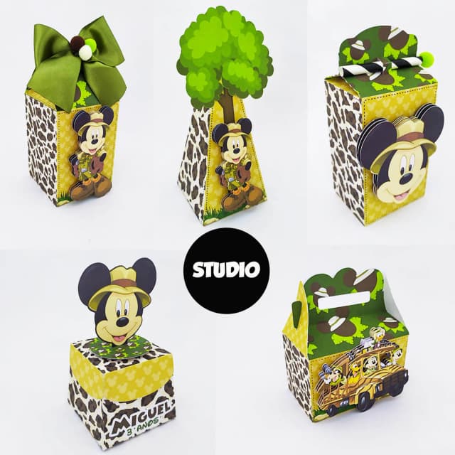 ARQUIVO DE CORTE MICKEY SAFARI 47