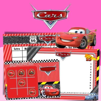 Kit Jogos Personalizados ( Lousa, Stop, Forca ou Velha )