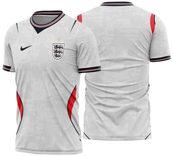 Arte Vetor Camisa Inglaterra Local 2026