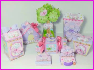 Kit 30 Lembrancinhas Jardim Encantado