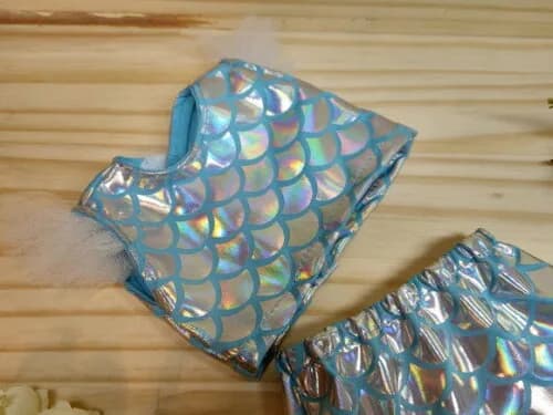 Roupa Sereia para Boneca