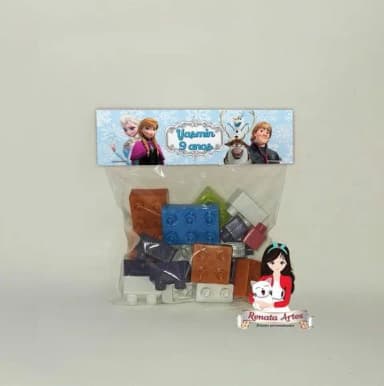 Blocos de Montar Personalizado Frozen