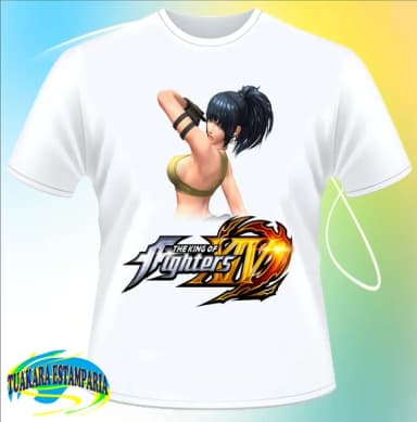 Camiseta The King of Fighters - LEONA