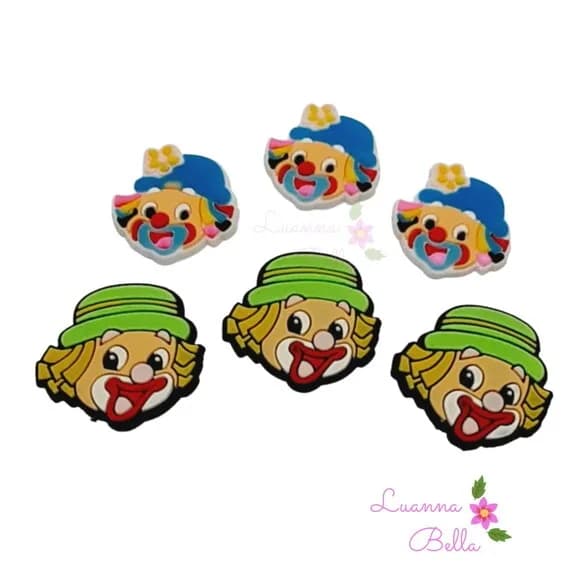 Apliques emborrachados Patati e Patata- pct c/6 unds