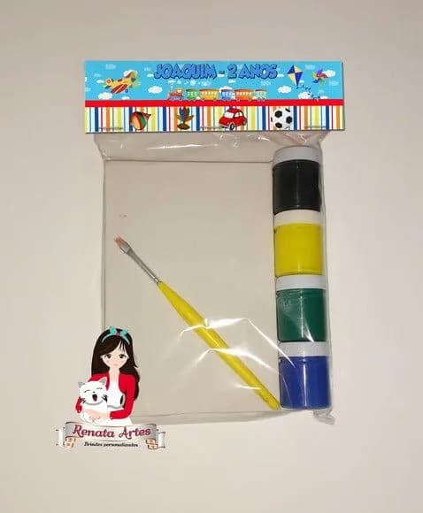 Kit Pintura Personalizado Fábrica de Brinquedos