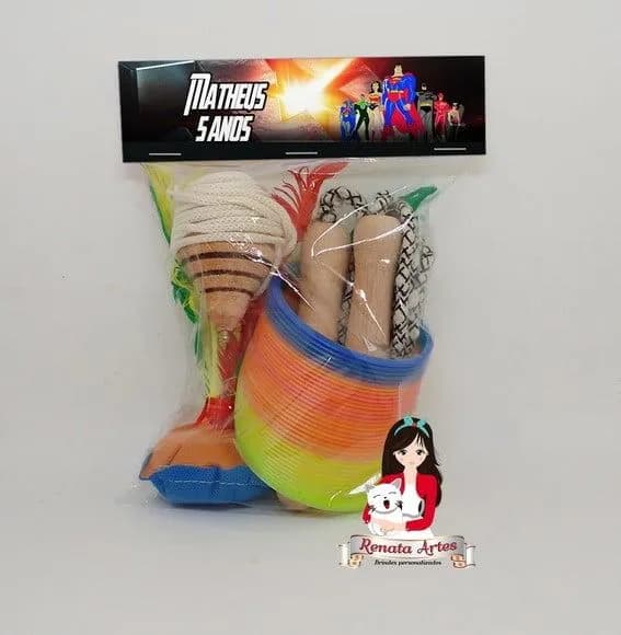 Kit Boa Infância Completo Tema Liga da Justiça 2