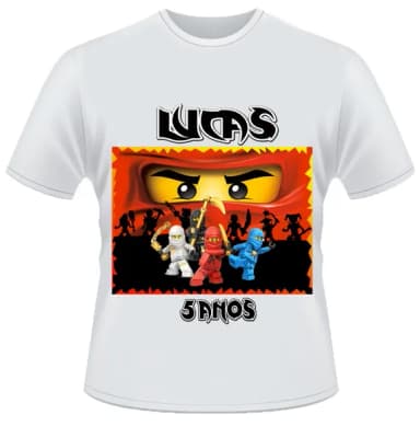 Camiseta Ninjago
