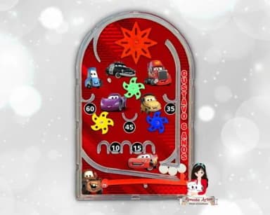 Pinball Fliperama Carros