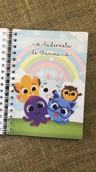 Caderneta de Saúde / Vacinação Personalizada Bolofofo
