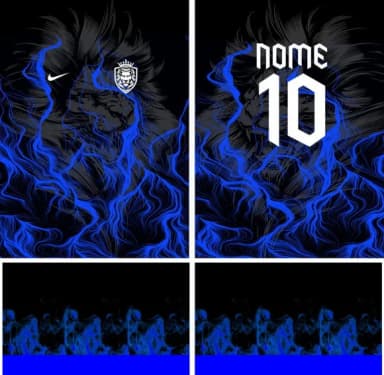 Arte Vetor Camisa Interclasse Leão Mod-130