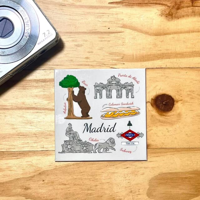 Imãs Decorativos - Madri