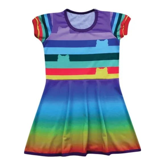 Vestido Infantil Gatoween