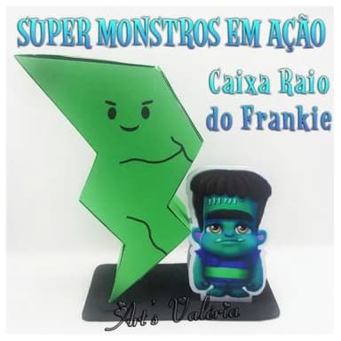 Caixa Raio do Frankie - Super Monstros em Ação