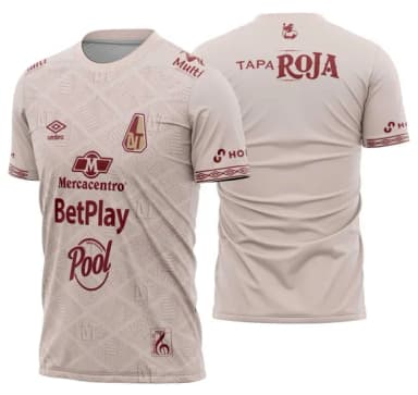 Arte Vetor Camisa Deportes Tolima Visita 2026