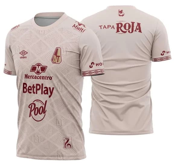 Arte Vetor Camisa Deportes Tolima Visita 2026
